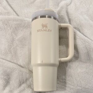 Stanley Ivory Travel Mug with Handle